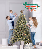 *FREE NATIONWIDE SHIPPING*Mazam Christmas Tree 6FT/7FT/8FT Decorations Green