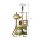 Alopet Cat Tree Tower Scratching Post Scratcher 160cm