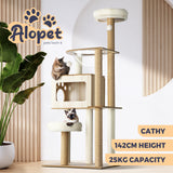 Alopet Cat Tree Tower Scratching Post Scratcher Cats Condo