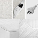 Bedra Electric Blanket Washable Fleece Fully Fitted Queen