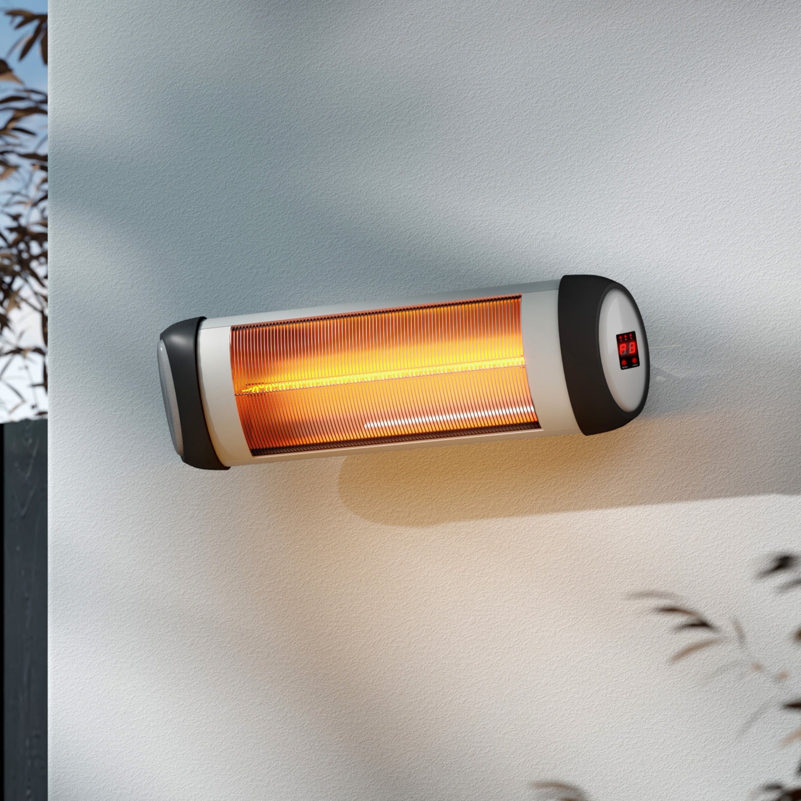 Vevare Electric Strip Infrared Heater Radiant 1500W Remote