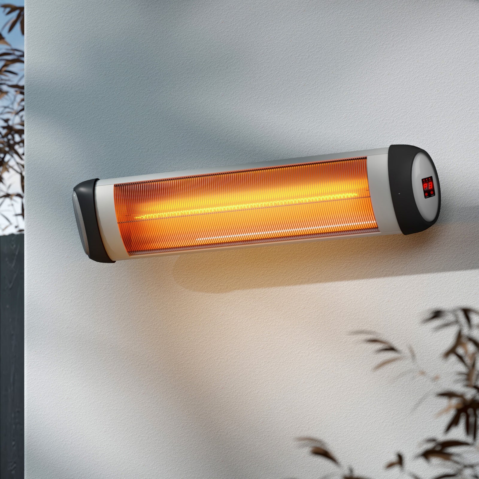 Vevare Electric Strip Infrared Heater Radiant 2500W Remote