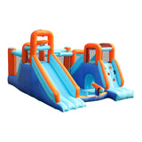 AirMyFun Inflatable Water Slide Castle with 12 Play Zones