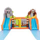 AirMyFun 12 Play Zones Inflatable Animal Theme Jumping Castle