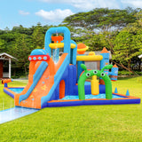 AirMyFun 12 Play Zones Inflatable Trampoline Castle Space Theme