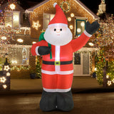 *FREE NATIONWIDE SHIPPING*Mazam Christmas Inflatable Santa Claus with LED Lights 360cm