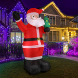 *FREE NATIONWIDE SHIPPING*Mazam Christmas Inflatable Santa Claus with LED Lights 360cm