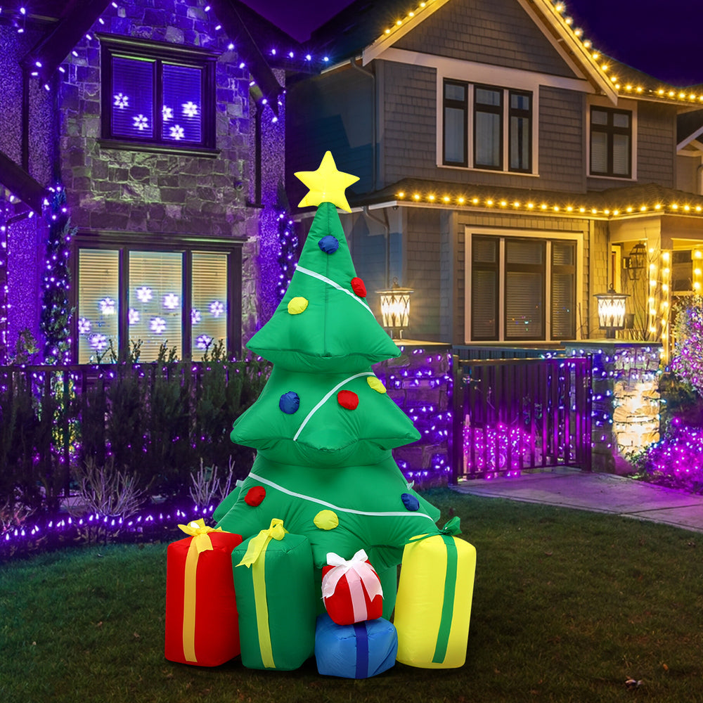 *FREE NATIONWIDE SHIPPING*Mazam Christmas Tree Inflatable with LED Lights