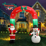 *FREE NATIONWIDE SHIPPING* Mazam Christmas Archway Inflatable with LED Lights